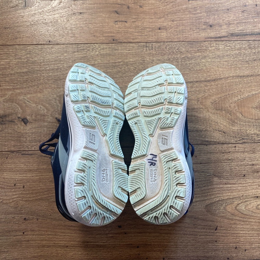 Brooks Women's Ghost 15 running shoes in the Peacoat/Pearl/Salt Air Size 6 - Picture 5 of 5